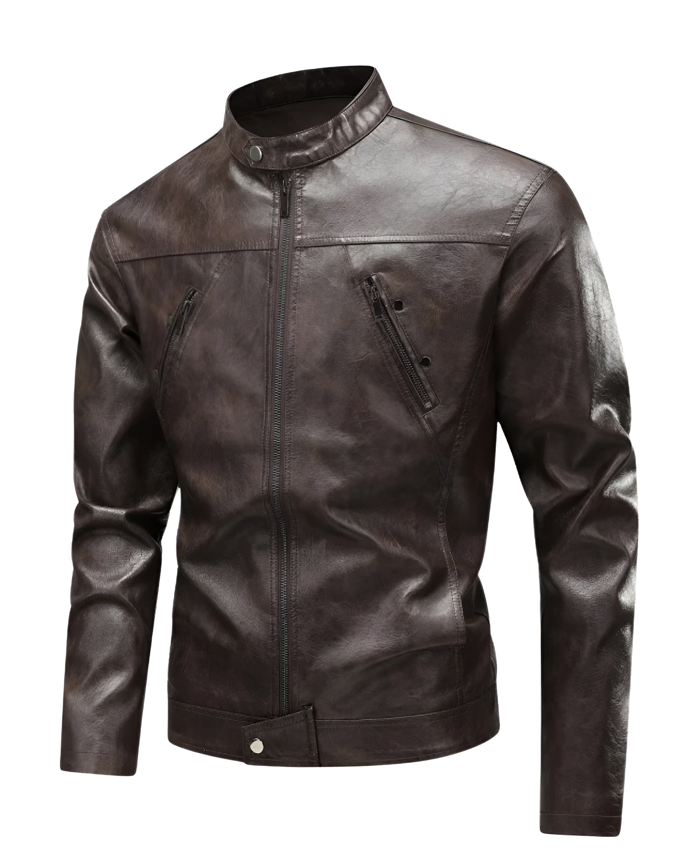 Ethan™ | Veste en cuir style pilote américain